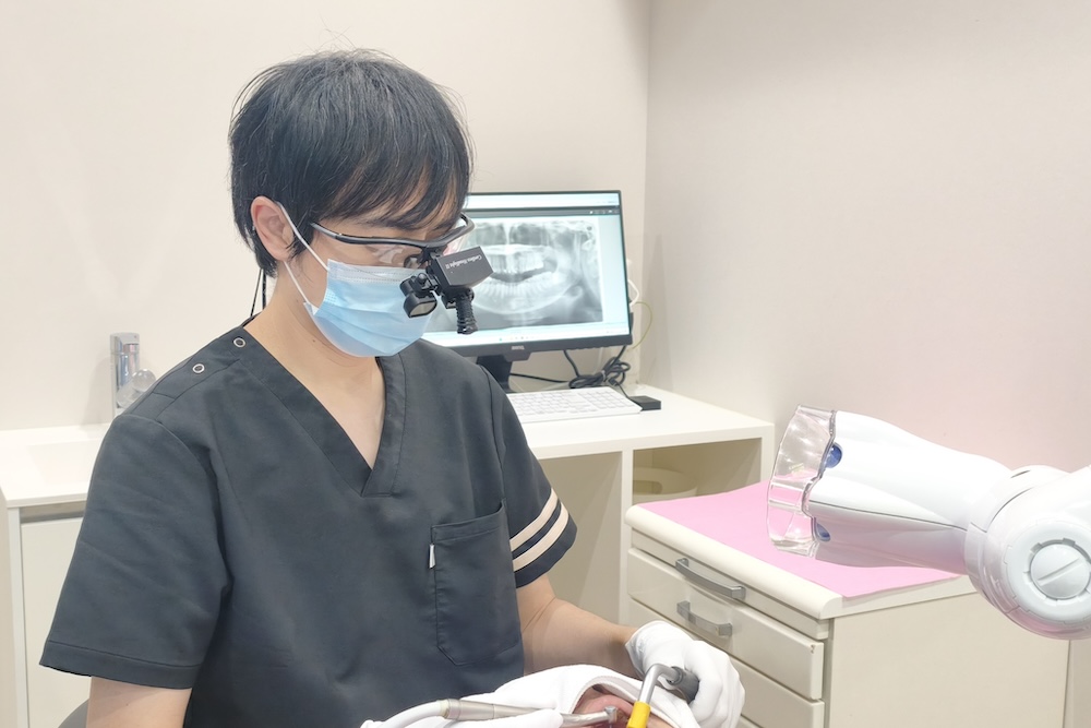 精密な根管治療で歯を残す